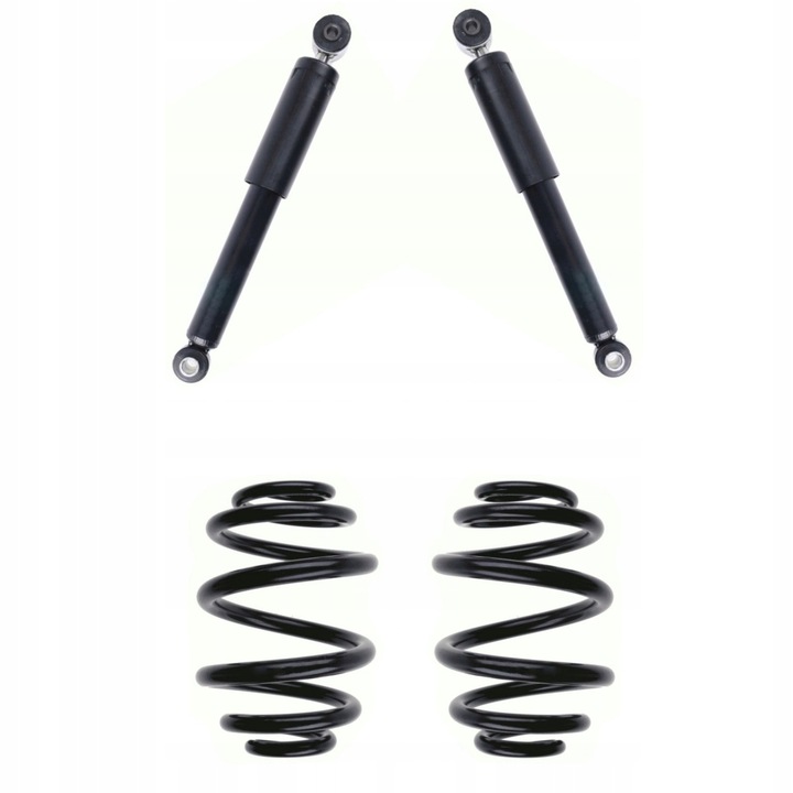 Set AmortizoareArcuri Spate, ME Premium, Pentru Opel Astra g Ii 1998, Echivalent OE, 2X 232 02 0122X 60 0389, Benzina Diesel, Masina Personala, Piata Secundara