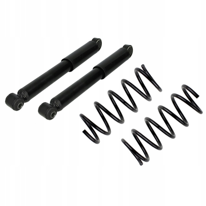 Hátsó lengéscsillapító készlet rugókkal, ME Premium, Fiat Panda 1.1 1.2, OE-vel egyenértékű, 5070376850703623, Benzin Dízel, Személygépkocsi, Utángyártott alkatrész