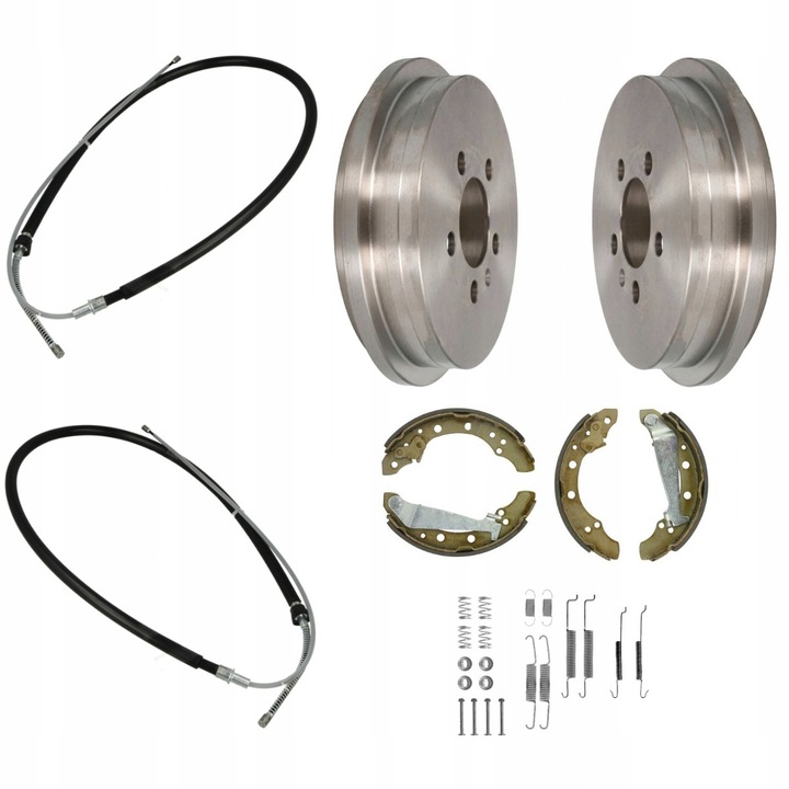 Készlet Tamburi, Cleme, Arcuri, Cabluri, ME Premium, Fabia, Polo, Ibiza modellekhez, OE egyenértékű, 036109675, Benzin Diesel, Személygépkocsi, Utángyártott