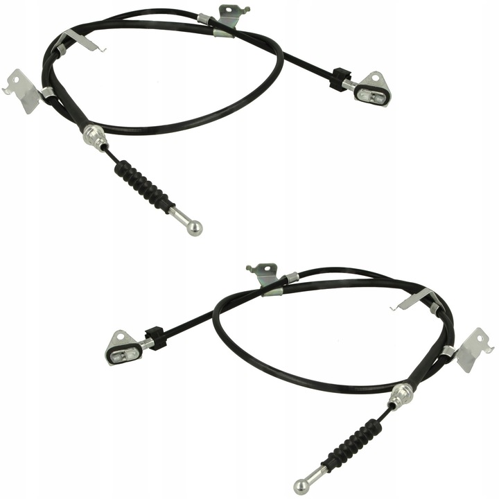 Kézifék Bowden Készlet, BalJobb, ME Premium, Toyota Auris E15 E18-hoz, OE Egyenértékű, 46430 02121, 46420 02121, Benzin Dízel, Személygépkocsi, Utángyártott Alkatrész