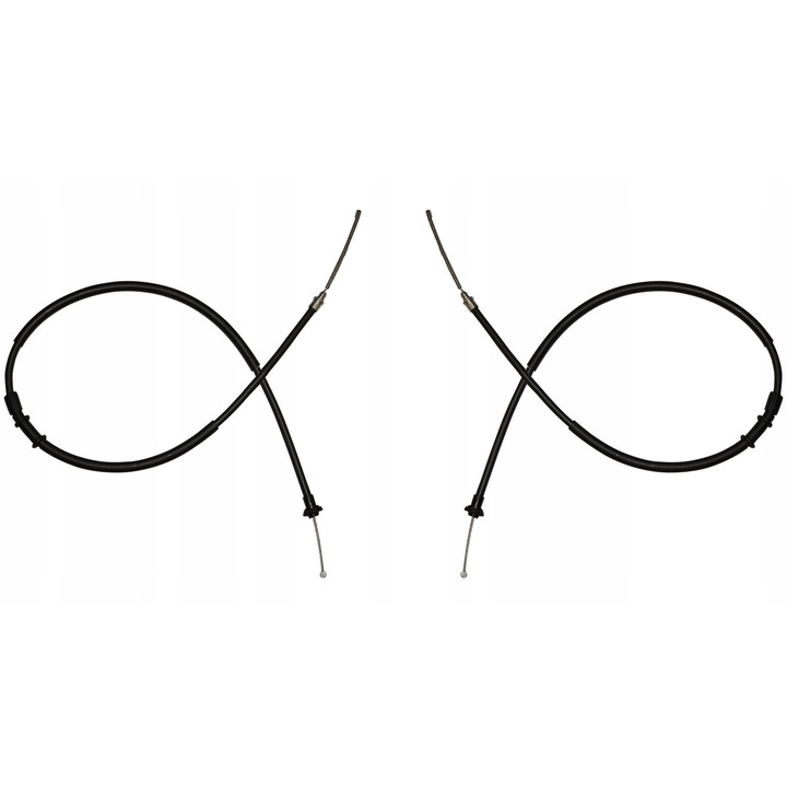 Kézifék Bowden Készlet Jobb Bal, ME Premium, Fiat Panda 03-hoz, OE Egyenértékű, 5170868551708686, Benzin Dízel, Személygépkocsi, Utángyártott Alkatrész