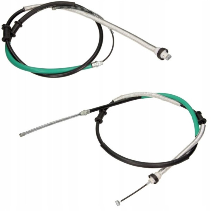 Set legături frână de mână spate stânga dreapta, Me Premium, pentru Fiat Doblo 2001, echivalent OE, 46766309 46766308, benzină, diesel, autoturism, piața secundară