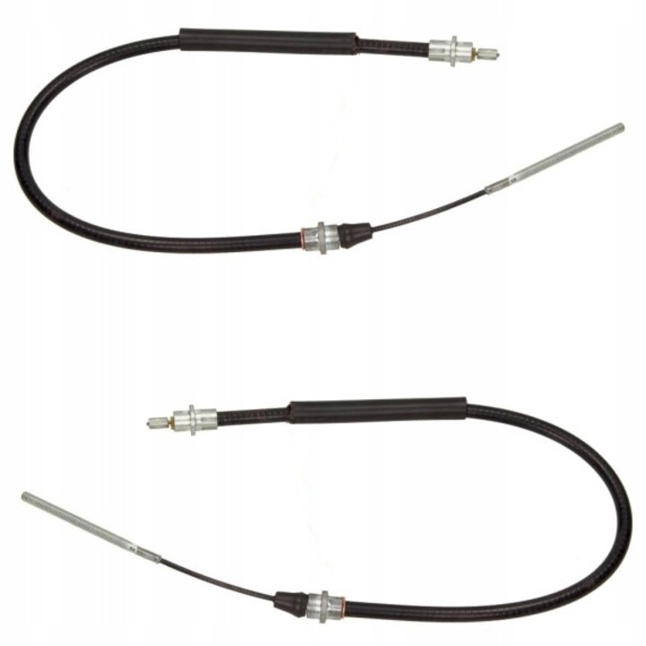 Kézifék Bowdenszett BalJobb, ME Premium, Peugeot 406 1995-höz, OE egyenértékű, 9624951480, Benzin Dízel, Személygépkocsi, Utángyártott