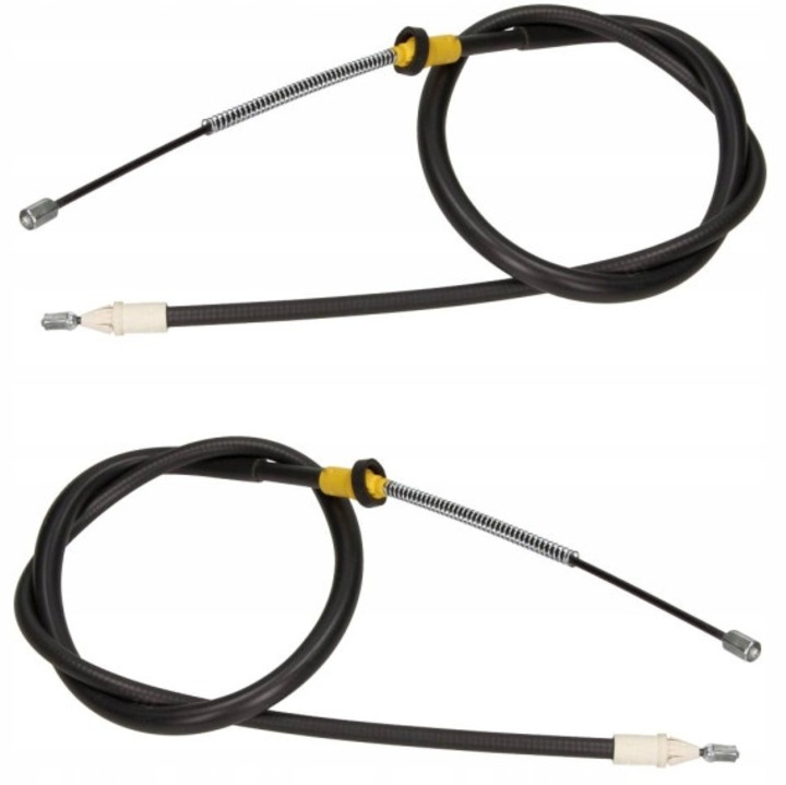 Kézifék Bowden Készlet Bal Jobb Hátsó, Me Premium, Renault Clio Ii-hez, OE Egyenértékű, 7700 426 006 7700 426 005, Benzin Dízel, Személygépkocsi, Utángyártott