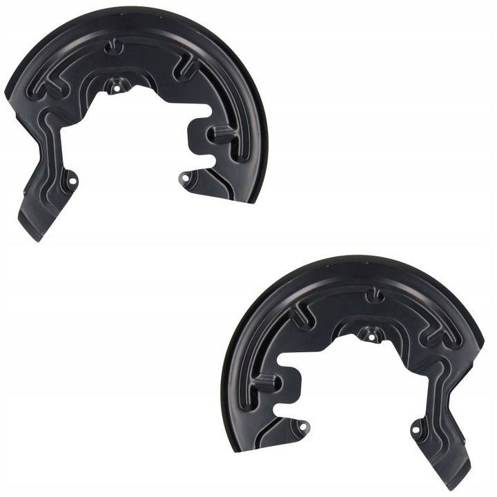 Féktárcsa Védőburkolat Készlet Első Bal Jobb, Me Premium, Renault Megane Ii-hez, OE Egyenértékű, 8200113681, 8200113672, Benzin Dízel, Személygépkocsi, Utángyártott