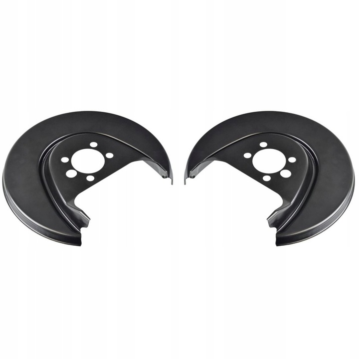 Féknyereg védőlemez készlet, hátsó, bal és jobb, Me Premium, VW Polo IV V Up, OE egyenértékű, 6Q0615611, 6Q0615612, 6R0615611, 6R0615612, 6R0615611B, 6R0615612B, 6R0615611D, 6R0615612D, benzin, dízel, személyautó, utángyártott