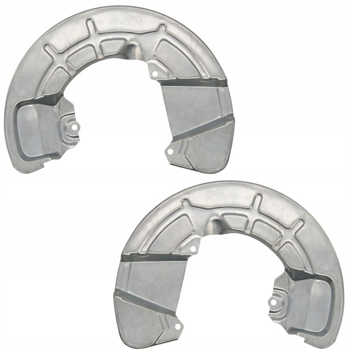 Fékvédő lemezkészlet, első, bal és jobb, Me Premium, Volvo C70 I, S70, V70 I modellekhez, OE-vel egyenértékű, 9140388 9140389, benzin és dízel, személyautó, utángyártott