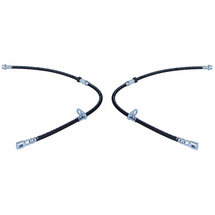 Fékcsőkészlet bal első jobb, Me Premium, Mitsubishi L200 2.5, OE egyenértékű, Mn102533 Mn102534, benzin dízel, személygépjármű, utángyártott