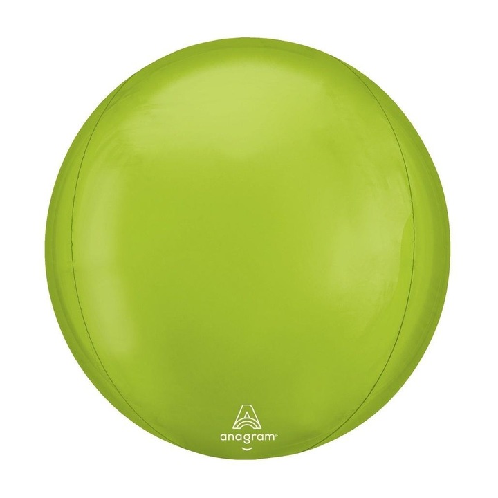 Фолиев балон зелен, Anagram, 1 брой, сферична форма