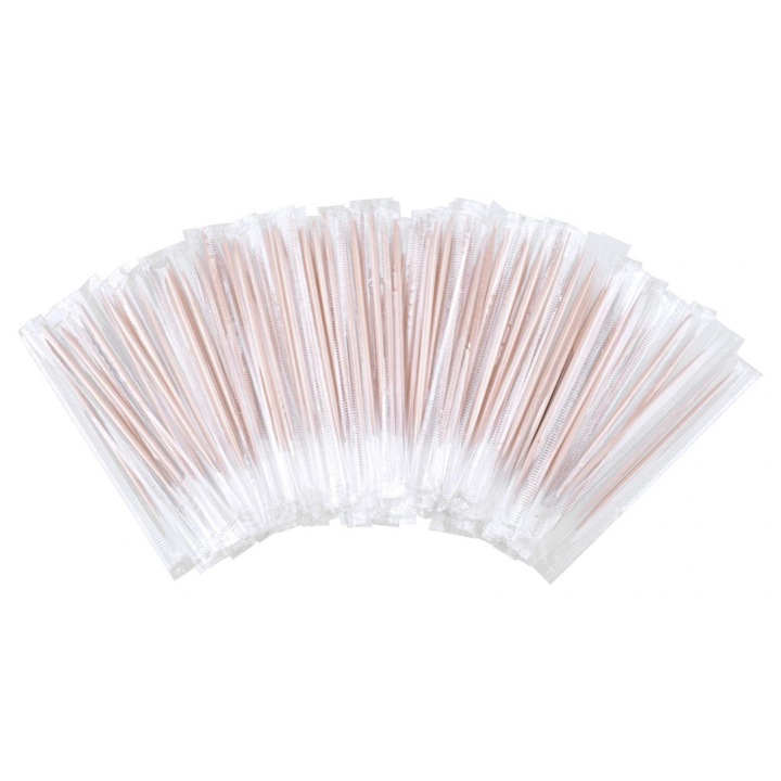 ARPEX pálcikák, 1000 darabos készlet, nyírfából, 65x2mm