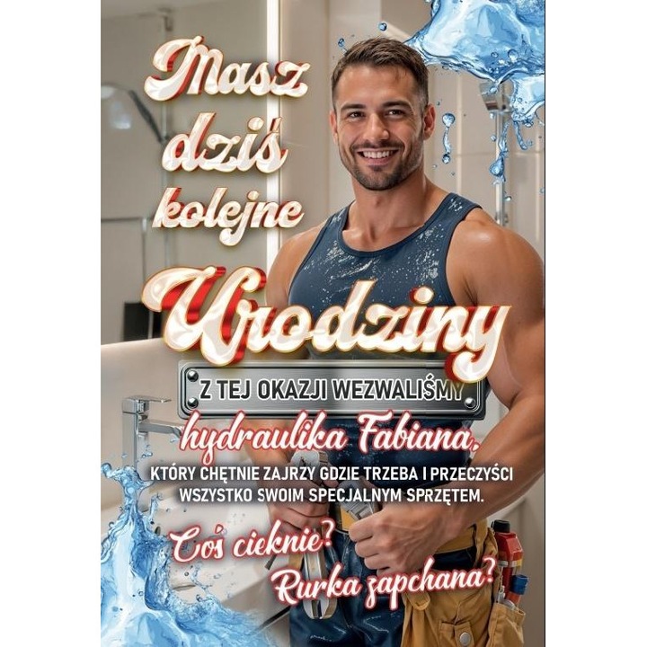 Felicitare Urodziny 18, YEKU, umor, grafica atractiva