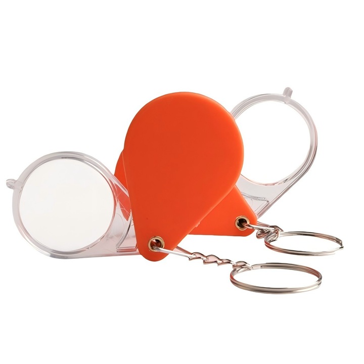 Lupe portabila pliabila de varsta medie, cu lupa, mini Ultra HD