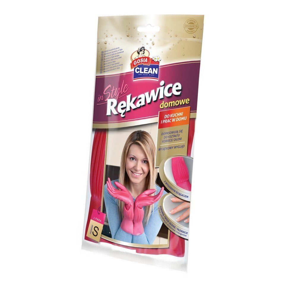 Manusi de unica folosinta POLITAN GOSIA, Latex, S