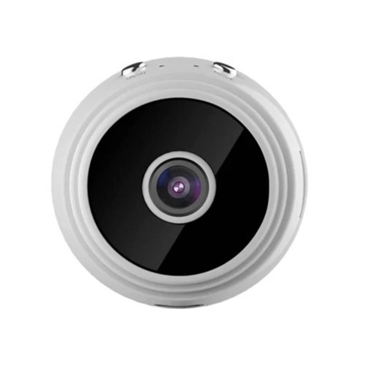 Mini HD 1080P kémkamera, fehér