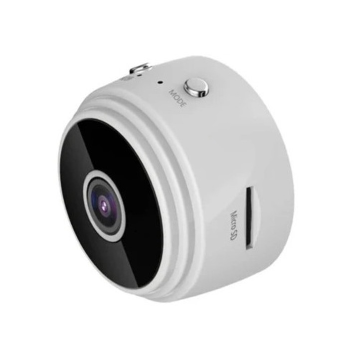 Cameră de supraveghere mini wireless Full HD 1080P cu detectie