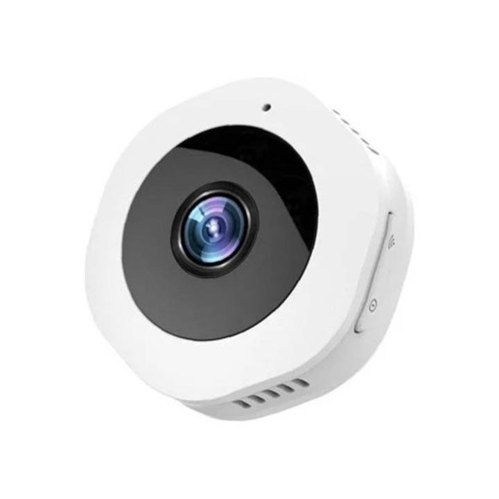 Camera de supraveghere Mini HD Wifi SZSMART, alb