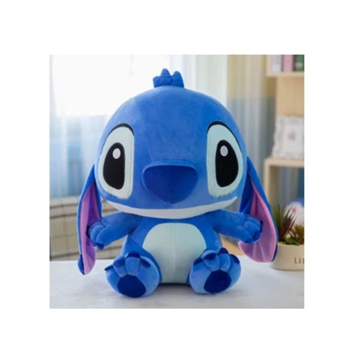 Плюшена играчка Стич, 45см, от анимето Лило и Стич