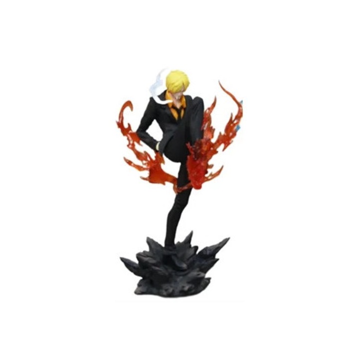 Figurina Anime One Piece Vinsmoke Sanji 24 Multicolor Set Cadou pentru Copii