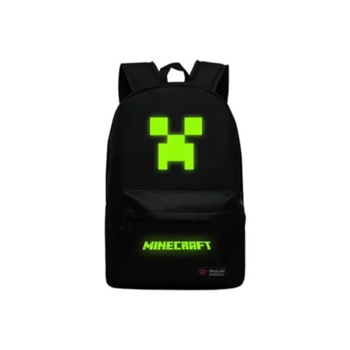 Ghiozdan mare Minecraft, set ghiozdane ajustabil pentru baieti si fete, multicolor