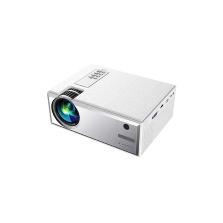 Videoproiector portabil inteligent, 2800 lumeni, Full HD, 1080p