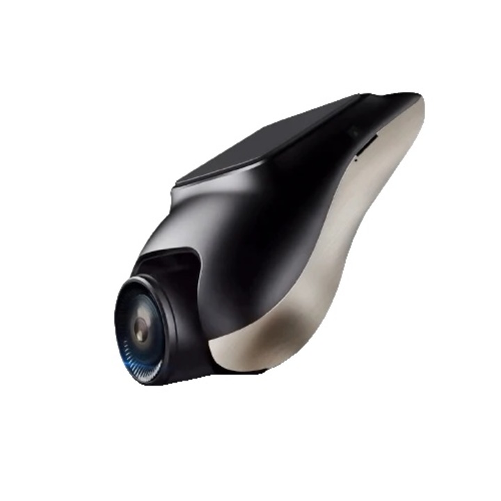 Autós DVR kamera, 720P, 120 széles látószög, 2 lencse, 1080P elől