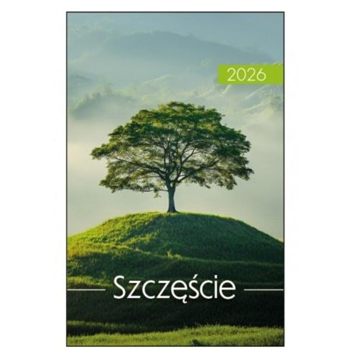 Kalendarz 2026, Edycja Swietego Pawla, format pocket, coperta cu copac, dimensiuni mici