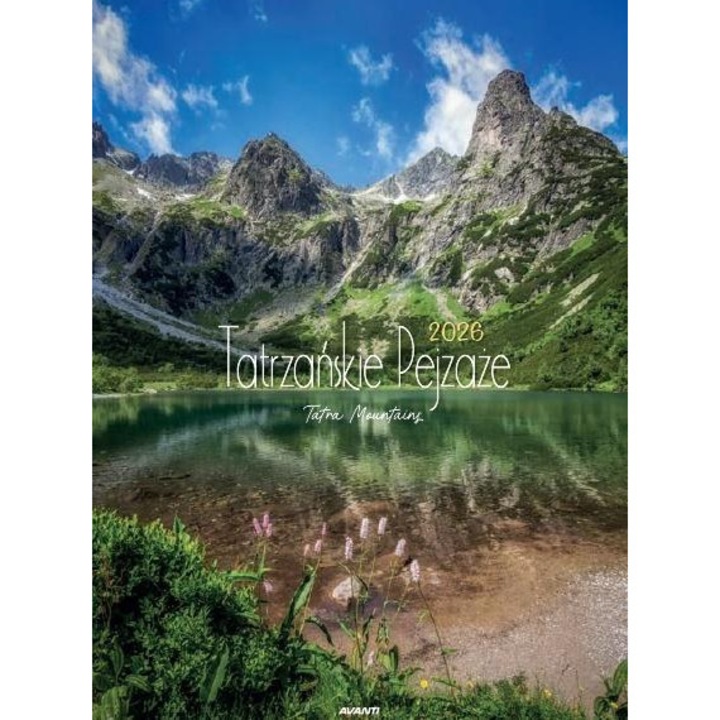Calendar 2026, Avanti, Tatrzanskie pejzaze, 16 pagini, 230x305mm