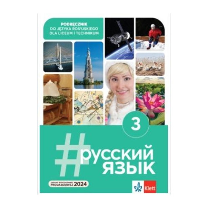 Curs de limba rusa 3, Klett Polska, manual, 4 volume, pentru liceu si tehnic, 7-8 clase