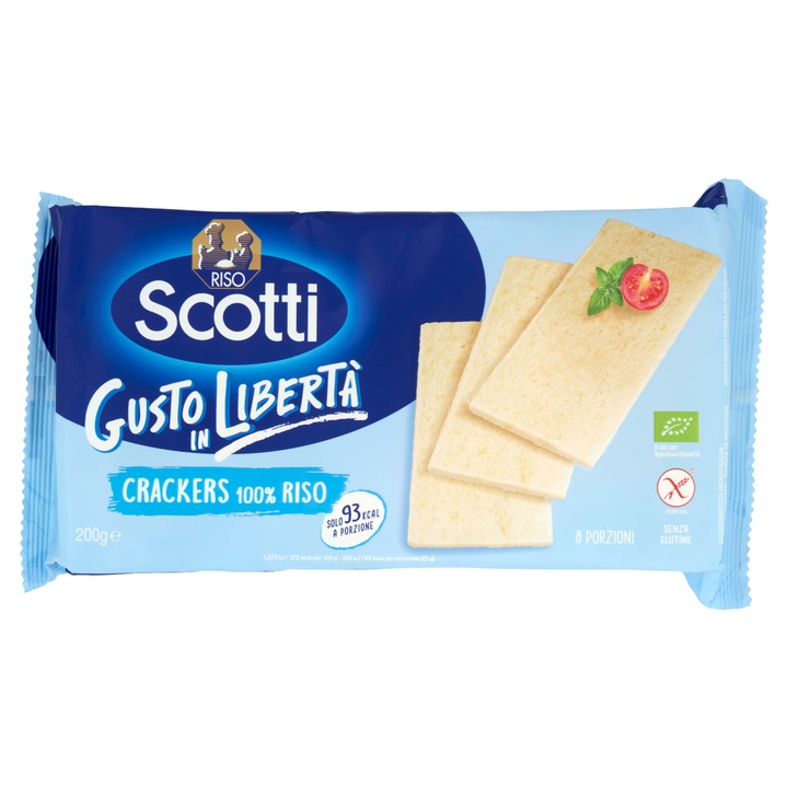 Biscuiți Scotti fără gluten, 200g, set x8