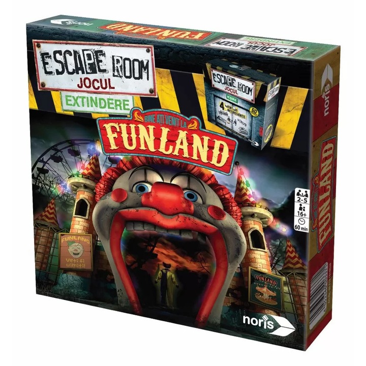 Szabadulószoba kiegészítő: Rejtély a vidámparkban