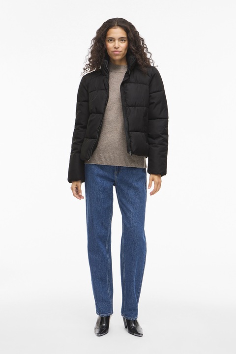 Vila, Geaca cu guler inalt, Negru