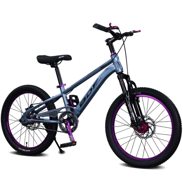 Велосипед за трикове BDF V8 24" без скорости - Сиво Лилаво