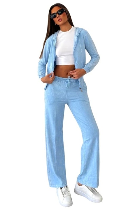 Trening catifea SHIRA, Albastru