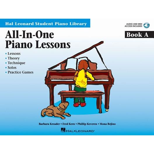 All-In-One Piano Lessons, Book A [With CD (Audio)], Barbara Kreader (Author)