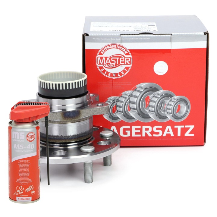 Butuc rulment roata Master-Sport 7570-SET-MS, 5 gauri, 148mm