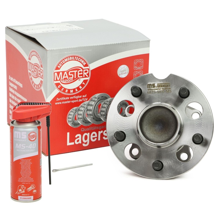 Butuc rulment roata, Master-Sport, 5 gauri, 152mm, 4.02kg