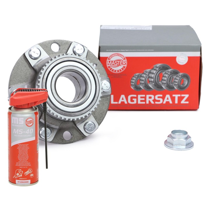 Kerékcsapágy agy bal/jobb Master-Sport, 6 lyuk, 161,3mm