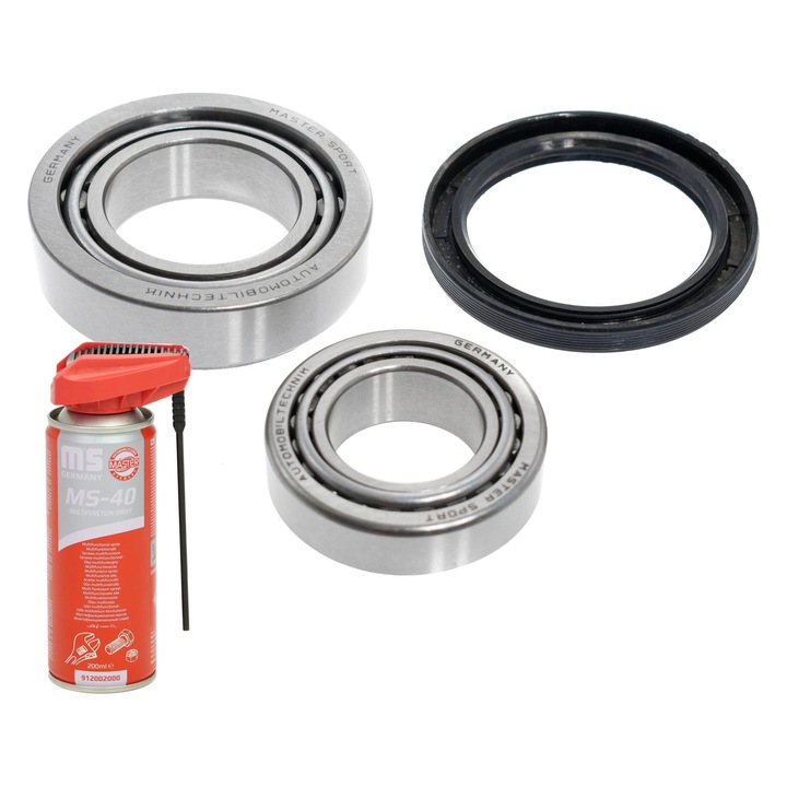 Kerékcsapágy készlet első bal/jobb Master-Sport, 17x21mm, 30x41mm, 55x73mm