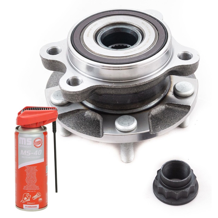 Butuc rulment roata Master-Sport 6874-SET-MS, 5 gauri, 96 dinti, 138,9x90mm