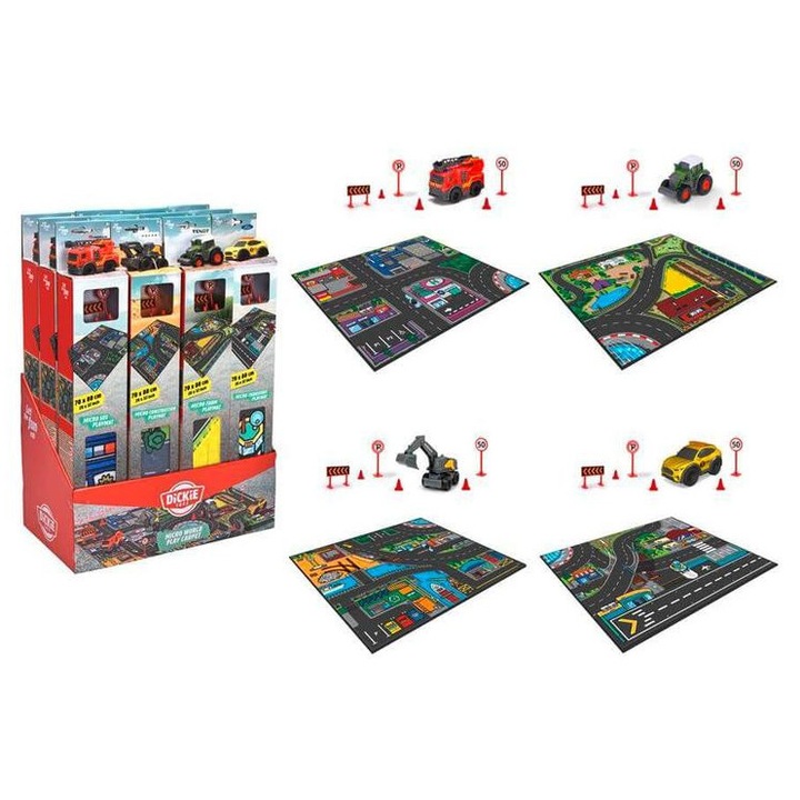 Dickie Micro World játszószőnyeg - 4 féle (203746018)