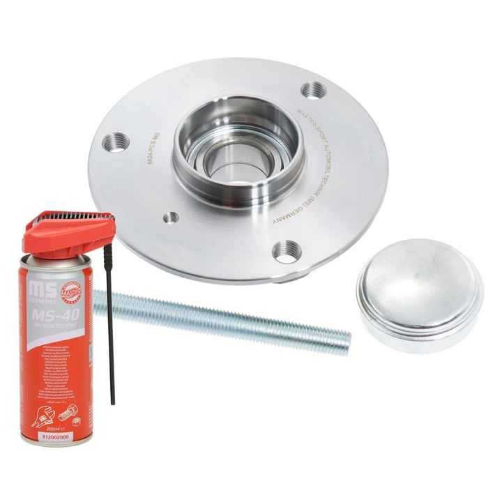 Butuc rulment roata Master-Sport, 3 gauri, 134mm