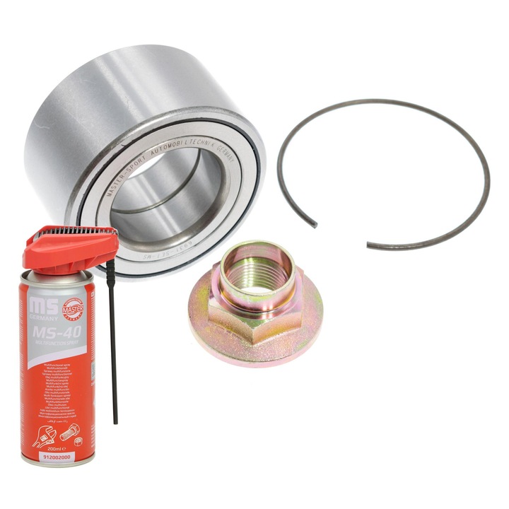 KERÉKCSAPÁGY első/hátsó bal/jobb Master-Sport, 37x70mm, 0.83kg, Hyundai i10 és Kia Picanto