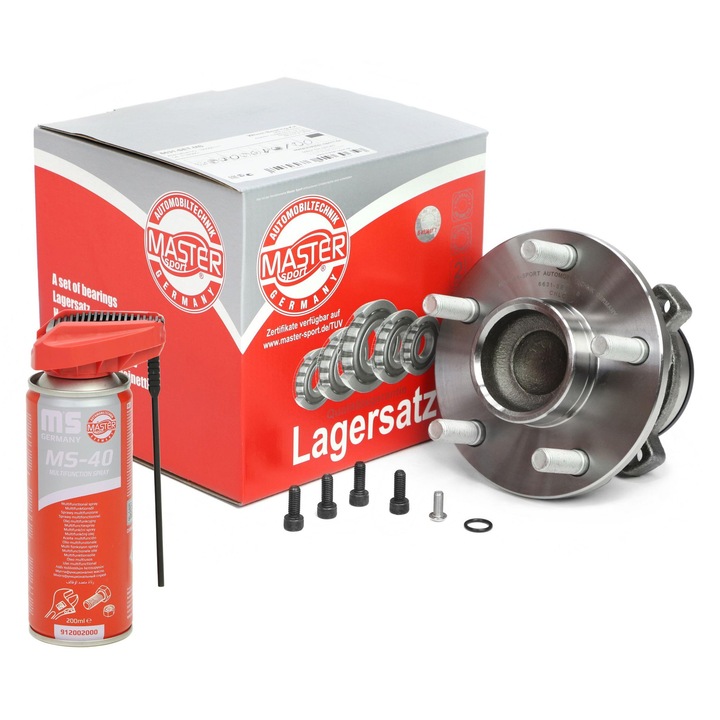 Kerékcsapágy agy, Master-Sport, 5 lyuk, 136mm