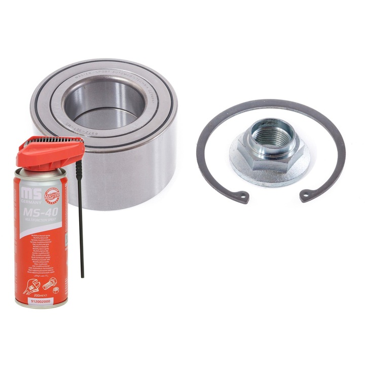 KERÉKCSAPÁGY ELSŐ bal/jobb Master-Sport, 88 fog, 45x80mm, 1.2kg