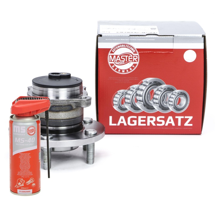 Kerékcsapágy készlet, Master-Sport, 5 lyuk, 142mm, 3.75kg