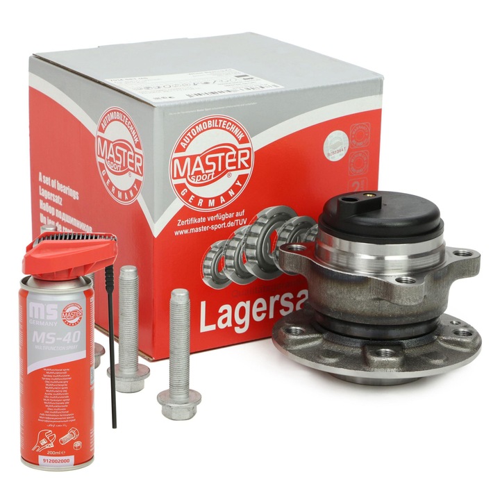 Butuc rulment roata Master-Sport, 5 gauri, 130mm, 4kg