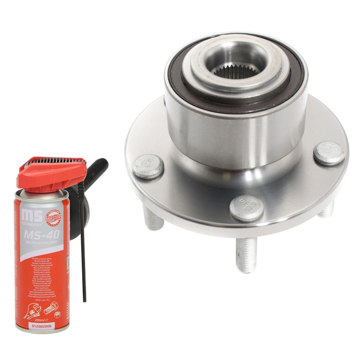 Set Piese auto Master-Sport, rulment roata, 5 gauri, 131x78mm, cu spray ulei