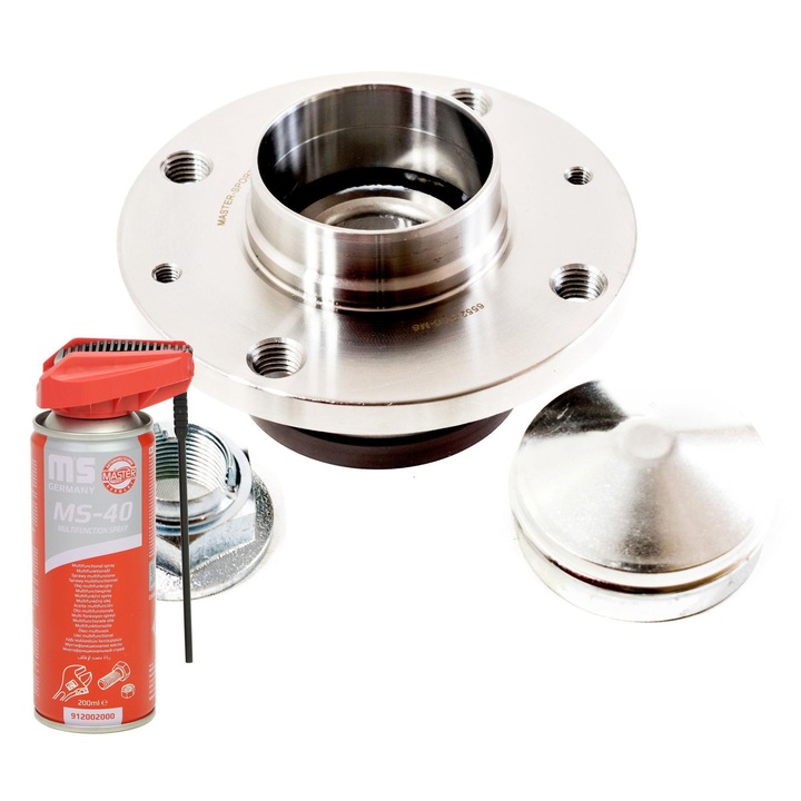 Kerékcsapágy készlet olajspray-vel, Master-Sport 6552-SET-MS, 120mm