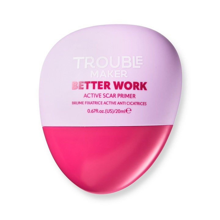 Baza de machiaj Better Work Primer Trouble Maker, 20ml, efect mat, cu aloe si retinol
