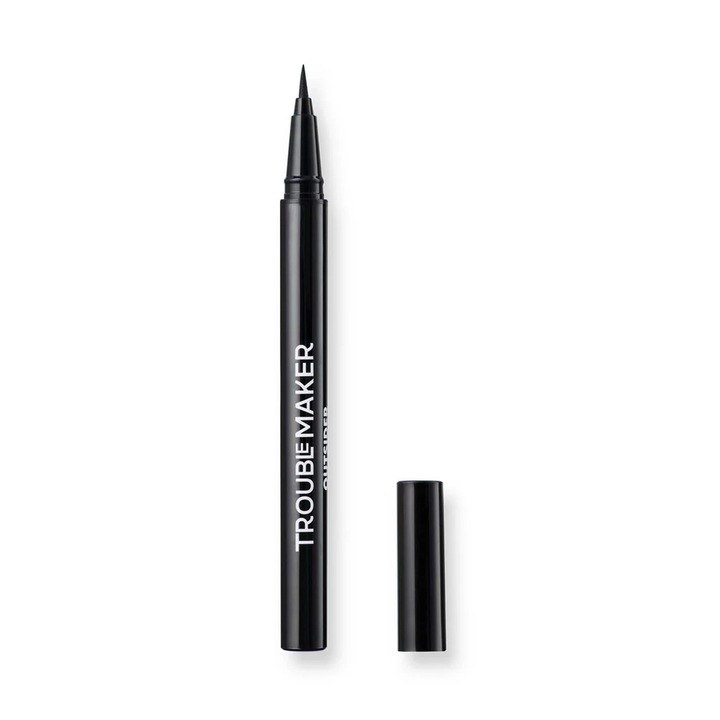 Creion ochi Trouble Maker eyeliner mat, negru, cu varf precis
